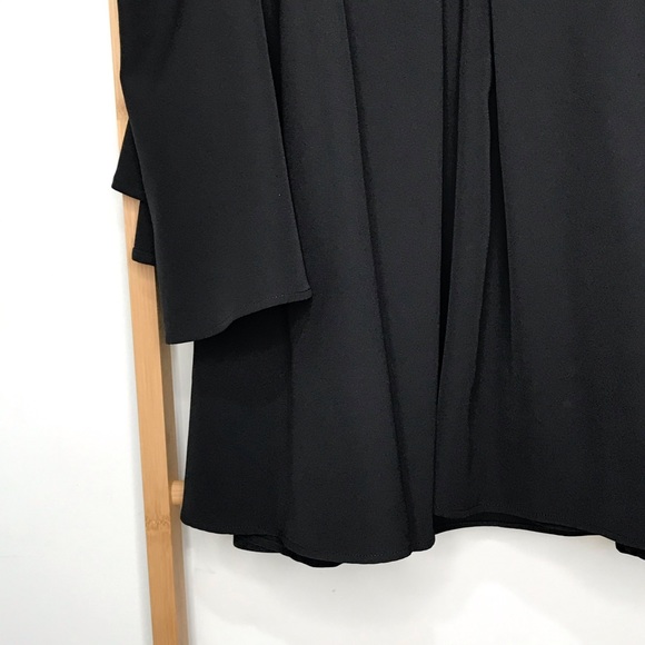 SOLD Seed Heritage Black Off Shoulder Frill Dress 10 - Picture 11 of 13